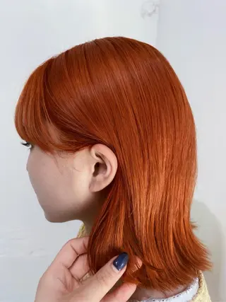 ミディアム カラー 229所属・maki @pullnocのヘアスタイル