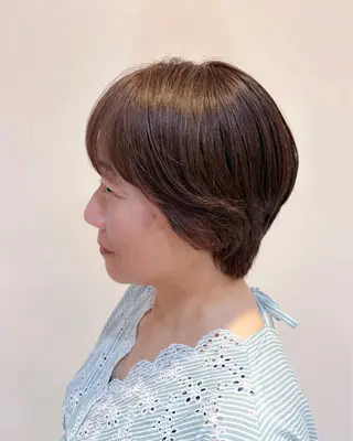 ショート 石平 暖のヘアスタイル