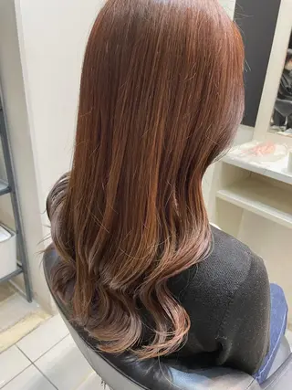 ロング カラー 女性リピ90%🍨 🩷佐藤みずきのヘアスタイル