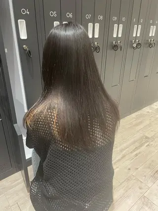 ロング カラー パーマ salowin神戸三宮suite所属・工藤 貫多のヘアスタイル