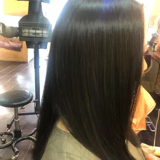 ロング パーマ 桧山 真のヘアスタイル