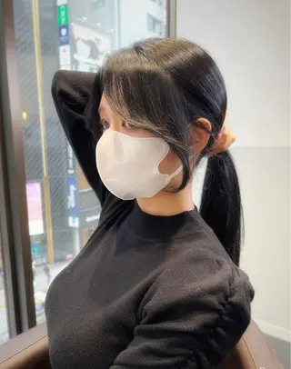 セミロング ヘアアレンジ SALOWIN east店6F所属・TAKUMI 【美髪特化】のヘアスタイル