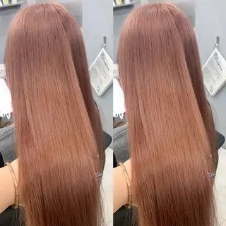 ロング ブリーチ無しカラー✨ 美鈴のヘアスタイル