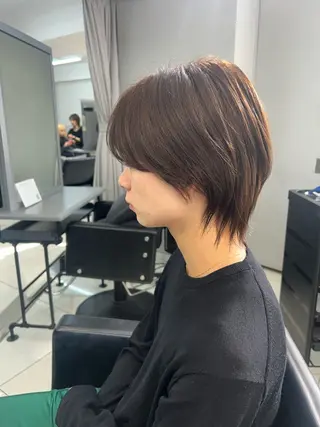 ショート メンズ ナチュラル×色気パ ーマ 渋谷/マナミのヘアスタイル