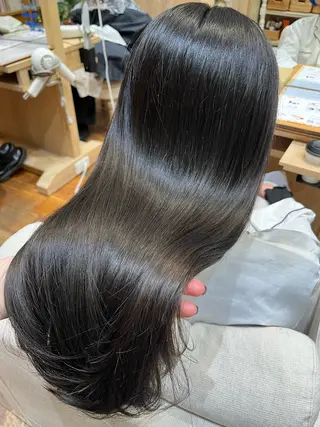 セミロング カラー 暖色カラー/似合わせ カット/名古屋/辻のヘアスタイル