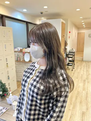 ロング カラー 🫧顔周りカット 🫧樫村優香のヘアスタイル