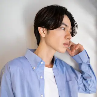 ショート パーマ メンズ メンズ特化美容師/ 藤戸 椋のヘアスタイル