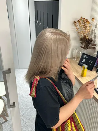 セミロング PELE所属・カットモデル無料‪ レイヤー、ボブ森龍哉のヘアスタイル