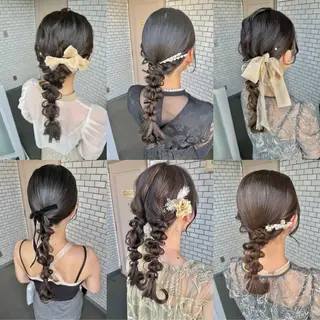 ヘアアレンジ 🎀韓国ヘアメイク /参列ヘア/neneのその他イメージ