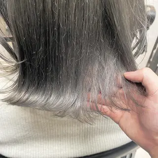 ミディアム カラー THESALONS所属・🤍ブリーチカラー /寄田龍樹🤍のヘアスタイル