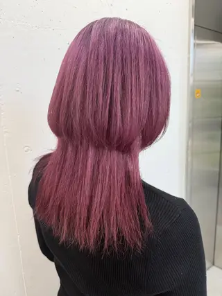 ミディアム カラー メンズ特化美容師/栄 /本間さつきのヘアスタイル