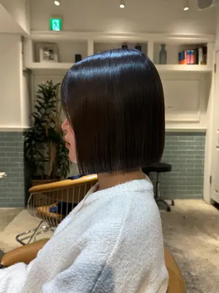 ミディアム 髪質改善/ボブ /韓国/erikoのヘアスタイル