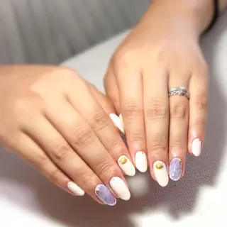 ネイル Aim* 深爪・自爪育成専門店のネイルデザイン