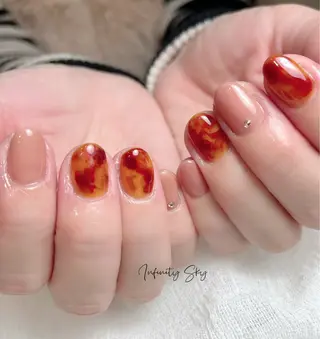 ネイル infinity skyのネイルデザイン