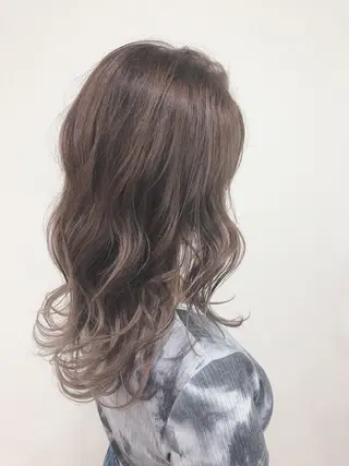 セミロング カラー 【tejina】 ochiのヘアスタイル