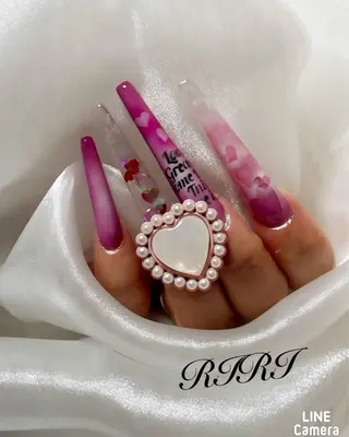 ネイル riri オーナーのネイルデザイン