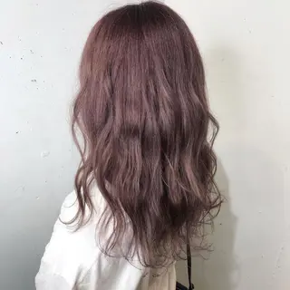 ロング カラー アップシー デイジーのヘアスタイル