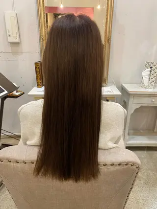 ロング カラー 西田辺/ タカスナオヤのヘアスタイル