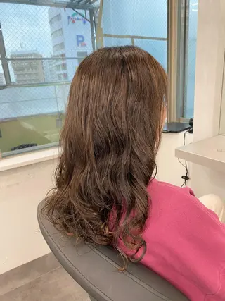 ロング パーマ 長畑 光紀のヘアスタイル