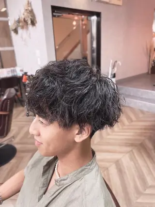 ショート メンズ 菊池 貢平のヘアスタイル