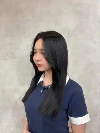 ロング 影田 愛希のヘアスタイル