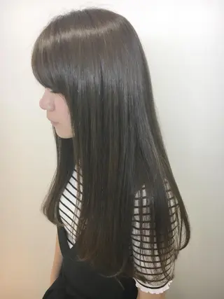 ロング カラー 永井 大希のヘアスタイル