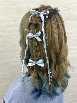 ヘアアレンジ 鈴木 芽香のマツエク・マツパデザイン