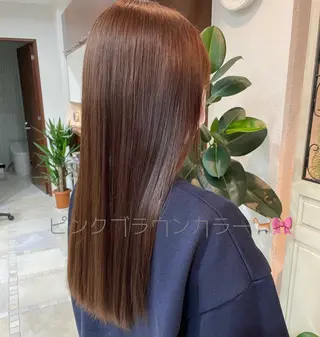 ロング カラー 透明感/チョコカラー 💍TAMA💍のヘアスタイル