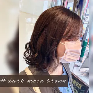 ミディアム カラー Dxxxx III所属・女性目線の大人 メンズ*Ayakaのヘアスタイル