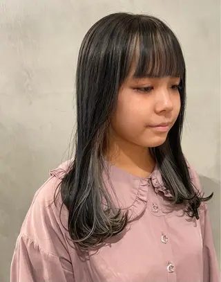 セミロング カラー 顔まわり/暖色 可愛い特化🎀ゆうなのヘアスタイル