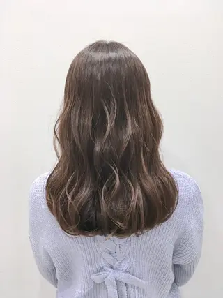 セミロング カラー go today shaire salon 本店所属・yoshi ☆のヘアスタイル