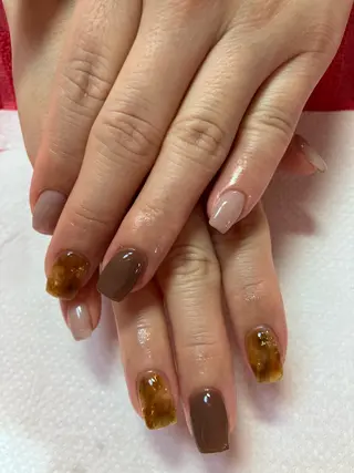 ネイル rukianail 新里のネイルデザイン