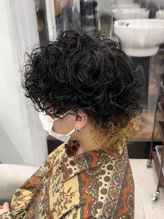 ショート メンズスタイリスト✨ 助川龍哉のヘアスタイル