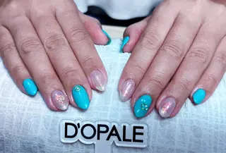 ネイル D‘OPALEサロン所属・トパサロン 上野kkのネイルデザイン