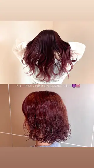 セミロング 🕊️小顔カット 暖色系🍒/偉楓のヘアスタイル