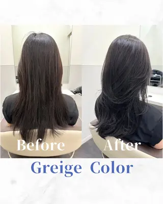 ロング カラー 【レイヤー/韓国風 /髪質改善】RINのヘアスタイル