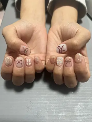 ネイル 【Zina京都駅前】 きぬがわ らむのネイルデザイン