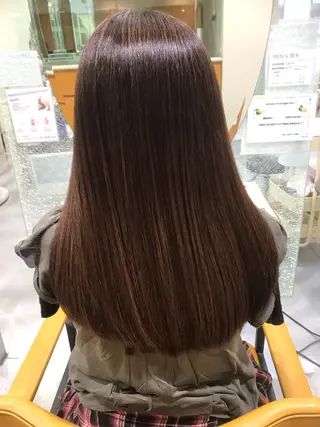 ロング 三田 豪のヘアスタイル