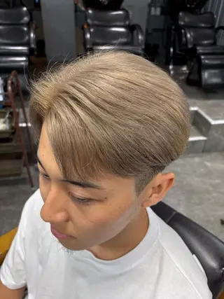 カラー メンズ 梅田/全パーマ特化/ ケアパーマ特化/秋本のヘアスタイル