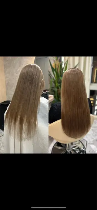 ロング アンククロス渋谷店所属・Wistell 渋谷 ASUKAのヘアスタイル