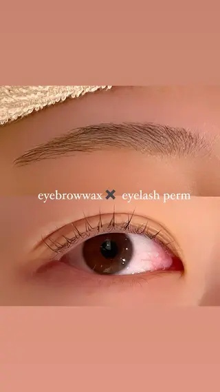 メンズ マツエク・マツパ アイブロウ PINQ she所属・LaBless Ayana👀🤍のヘアスタイル