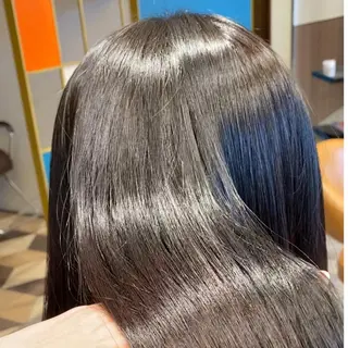 セミロング 中谷 明日香のヘアスタイル