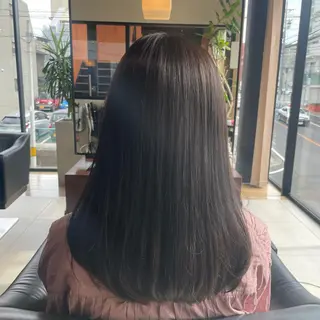 ロング ショート・ボブ 中村俊哉のヘアスタイル