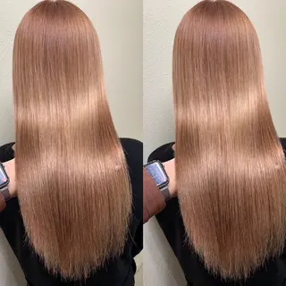 ミディアム 髪質改善カラー＊ rinのヘアスタイル