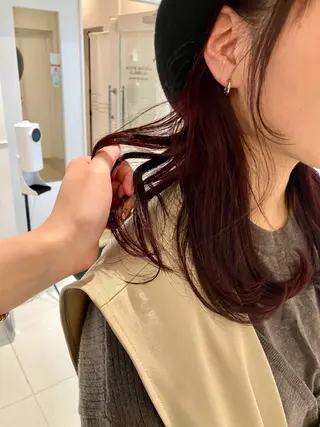 ミディアム カラー 🫧垢抜けヘア🫧 SHIORIのヘアスタイル