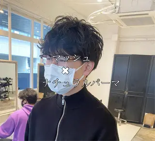 ミディアム バレイヤージュ職人 🔥代表YU-SHIのヘアスタイル