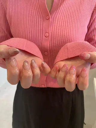 ネイル 束感まつ毛/ネイル/ LED♥KIRARAのマツエク・マツパデザイン