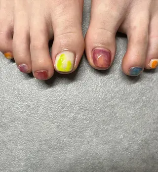 ネイル kiii.__ ✴︎*のネイルデザイン