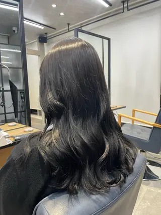 セミロング カラー 梅田モードカラー特化 💖koichiroのヘアスタイル