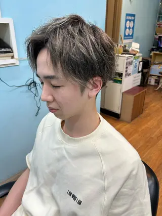 ショート メンズ DAN BRISE BARBER所属・馬上 拓海のヘアスタイル